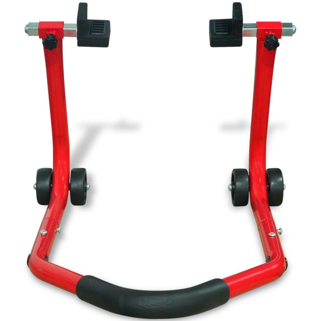 Motorcycle Rear Paddock Stand Red